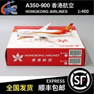 - JC WINGS 1: 400 A350-900XWB Hong Kong Airlines B-LGE LH4120 Aircraft Model