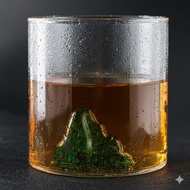 【愛台灣】原創手工吹製 玉山杯/威士忌杯/茶杯/冰山杯/日出 附杯