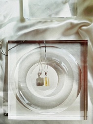 無盡迴圈【鈦晶透體925銀項鍊】透體金條精品等級美物/一物ㄧ拍