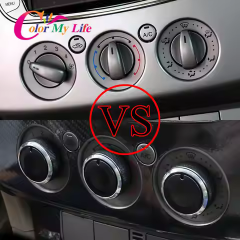 3pcs/Set Car Air Conditioning Turning Switch Knob AC Knob for Ford Focus 2 MK2 Focus 3 MK3 2005-2017