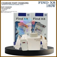 280W Charger For OPP FIND X8 For Android Fast Charger Adapter Charger + Type C Cable Fast Charging