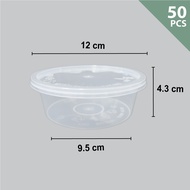 50 PCS PLASTIC CONTAINER MS250