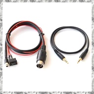 (DKCZ) Car AUX Audio Cable 8 Pin Female+Male Cable for Teana JK230 JM230 JK200 2004-2008