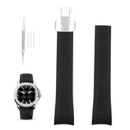 Compatible for 21mm Patek Philippe Aquanaut PP 5164A 5165 5167A 5167R 5168 5968 5267 200A-010 Rubber