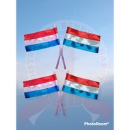 Dutch Flag With Glass Pattern
