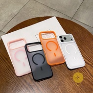 Casing For iPhone 17 Pro Max 17 Air 16 Pro Max 16 Plus  17 16  PC Magnetic TPU Translucent Phone Cas