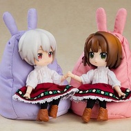 一對 GSC Nendoroid 黏土人 / 黏土娃 Doll 配件系列 懶骨頭沙發 兔子 粉紅色 + 紫色