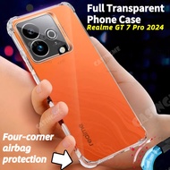 For Realme GT 7 2025 Airbag Clear Casing For Realme GT7 GT7T GT7Pro GT 7 T Realme GT 7 Pro 7T 4G 5G 