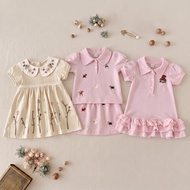 Cute Princess Dress For Baby Girls Spring Summer Daily Outdoor Photo Outfit Short Sleeve Sleeveless 