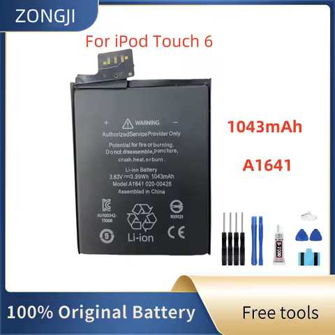 New Battery A1641 A1574 1043mAh Replacement Battery For iPod Touch 6 7 Gen 6th 7th iTouch6 Generatio