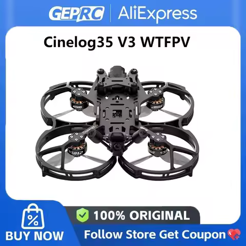 GEPRC CineLog35 V3 WTFPV Drone 2105.5 2650KV 245g For DIY RC FPV Quadocpoter Longrange Freestyle Dro
