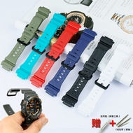 【Great Selection】 Watch accessories men's resin black strap for Casio AQ-S810W AEQ-110W W-735H ladies sports waterproof strap