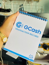 Gcash Transaction Record Notebook