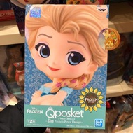 香港迪士尼樂園 Disney x Bandai Qposket Frozen 冰雪奇緣 / 魔雪奇緣 Princess Elsa 冰雪女王愛莎公主 Figure 裝飾擺設❣️Order: 60229282❣️