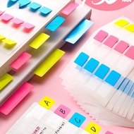 Plastic Index Sticker Category Labels Cute Sticky Notes Bookmark Self-Adhesive Sticker for Diary Age