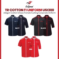 TR Cotton Corporate F1 Uniform US1300 Unisex Female Cutting 200gsm Premium Corporate Wear