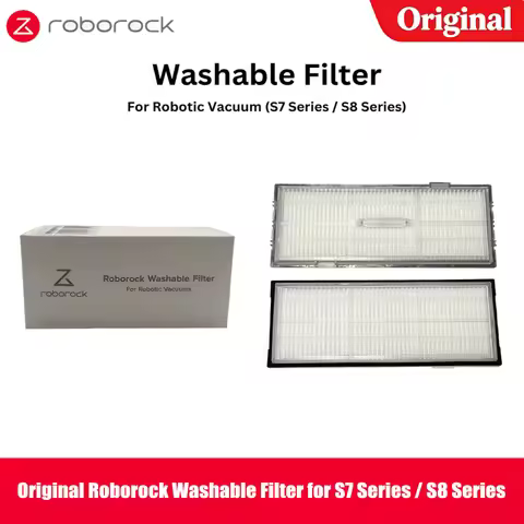 【Original】Washable Filters for Roborock S8 /S8+/S8 Pro Ultra / S7/ S7 MaxV/S7 MaxV Ultra/Robot Vacuu