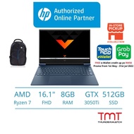 HP Victus 16-e1040AX Blue Laptop |AMD Ryzen 7 6800H  | 8GB | 512GB SSD | 16.1" FHD 144Hz | RTX3050Ti