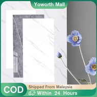 20pcs Marble Wall Tile Paper PVC 30x60cm / Self-Adhesive Imitation Ceramic Tile Wall Stickers / Wate