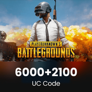 PUBG M 6000+2100 UC Code