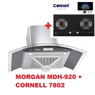 *2021 NEW* Morgan Cooker Hood MDH-920OC (1000 m3/hr) 90cm Chimney Hood/CMH-S95CMF/Mbh-Gc522BK/CBH-G7