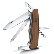 VICTORINOX 瑞士維氏 10用安全鎖瑞士刀(111mm)-胡桃木