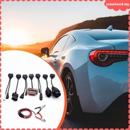 [SzluzhenbcMY] 8Pcs Diagnostic Line OBD2 Convertor Adapter Cable Replacement High Performance Automo