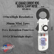 MINI AC LEAKAGE CURRENT TESTER DT-9810