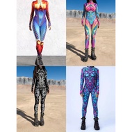 Cyberpunk Jumpsuit - 3D Digital Print Women's Cosplay Costume