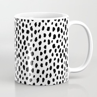 Dalmatian Mug spots blackwhite
