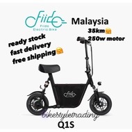 Fiido Q1S Folding E-Scooter/Electric Bike/Scooter Electric/Basikal electric/Motor electric/E-bike/electric bicycle