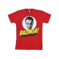 Tbbt Bazinga Sheldons Head Men'S T-Shirt Popular versatile T-shirts
