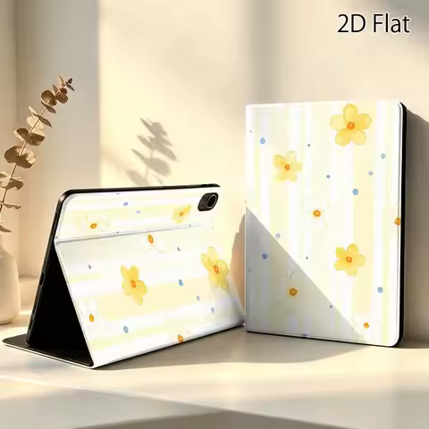 Yellow White Stripes Popular For Huawei MediaPad MatePad Pro Air 10.8 T5 T10S M3 M6 M5 C5e SE 11 11.