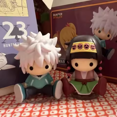 Authentic Re-Ment Hunter X Hunter Petadoll Election Arc Mini Figures Blind Box Miniature Figurines D