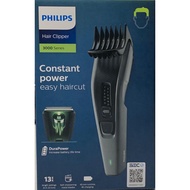 Philips Hair clipper series 3000 HC3525/15 with 2 yrs world wide warranty by philips- Constant power, easy haircut