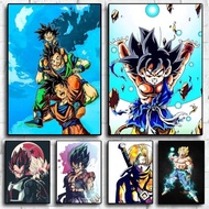 Db Ae C8 4C A0 2F Bandai Canvas Painting Japanese Anime Dragon Ball Torankusu Vegeta Poster Mura
