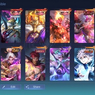 Akun ML Skin Alpha+Jhonson Legend
