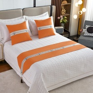 Hotel Bedding Bed Runners & Scarves, Jacquard Design, Bed Scarf, Bed Throws, Wrinkle-Resistant, Easy