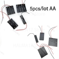 5pcs /lot ports Power Battery Storage Case Box Holder Leads 3Xaa 2xaa aa  AA 2AA 3AA 4AA 1.5v 3v 4.5
