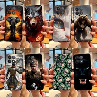 POCO F6 PRO / F6 Shockproof Phone Case Luxury Black Myth Wukong Painted Silicone Soft Back Cover For