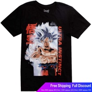 ดราก้อนบอลเสื้อยืดแขนสั้น Hot Topic Dragon Ball Super Goku Ultra Instinct T-Shirt Exclusive Dragon Ball Sports T-shirt
