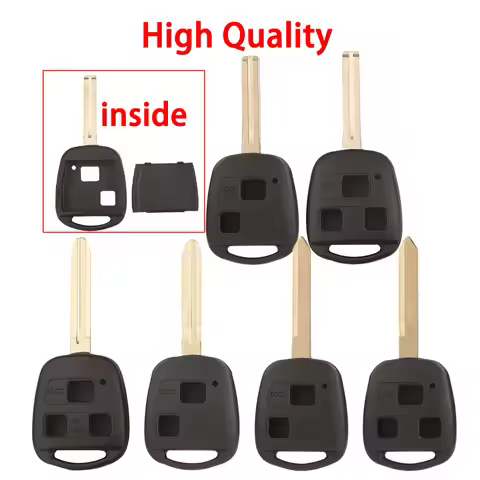 jingyuqin 2/3BNT High Quality Remote Key Case Shell For Toyota Corolla Land Cruiser YARIS CAMRY Lexu