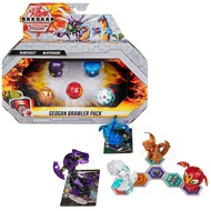 Bakugan Geogan Brawler 5-Pack, Exclusive Mutasect and Viperagon Geogan and 3 Collectible Action Figu
