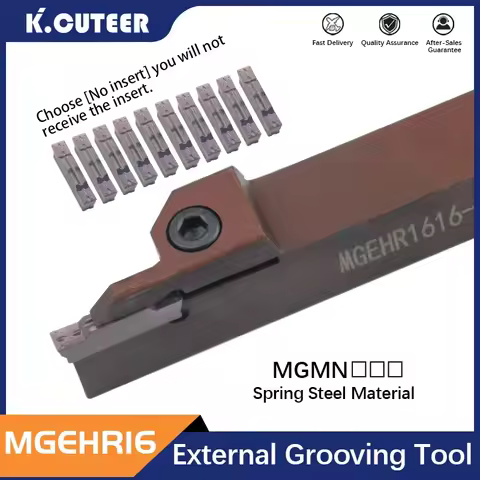 MGEHR1616 MGEHR1616-1.5T11/2.5T18/3T20/4T20 Holder Grooving Spring Steel Material MGMN150-400 CNC La