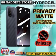Redmi 13C / Redmi 12C / Redmi 10X 4G / Redmi 10X 5G / Redmi 10X Pro Hydrogel Privacy Matte Screen Pr