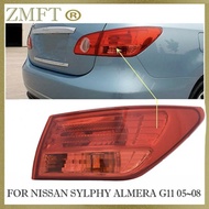 Car Body Kit Rear Bumper Tail Lamp Taillight Without Bulb For NISSAN Sylphy Almera G11 2005 2006 2007 2008