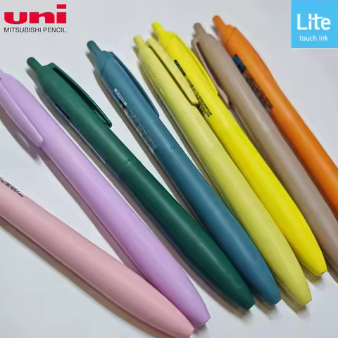 Japan Uni Mitsubishi JETSTREAM Lite new ink Ballpoint Pens,Assorted Colors 0.5/0.7mm Ultra-Smooth Pe