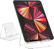 Kamehame Acrylic Desk Tablet Stand, Clear ipad Stand, Compatible with ipad, ipad Pro 12.9, 11, 10.5,