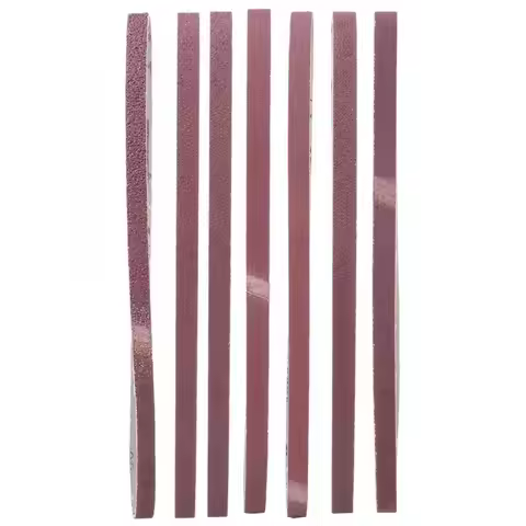 10Pcs 60/80/100/180 Grits Sanding Belt 533x9mm Aluminium Oxide Sandpaper Abrasive Band Straps Wood P
