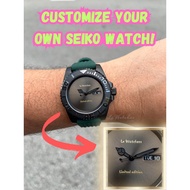CUSTOMIZE your own Seiko watch customised Seiko Mod 100% original Seiko movement 4R36 mechanical wat